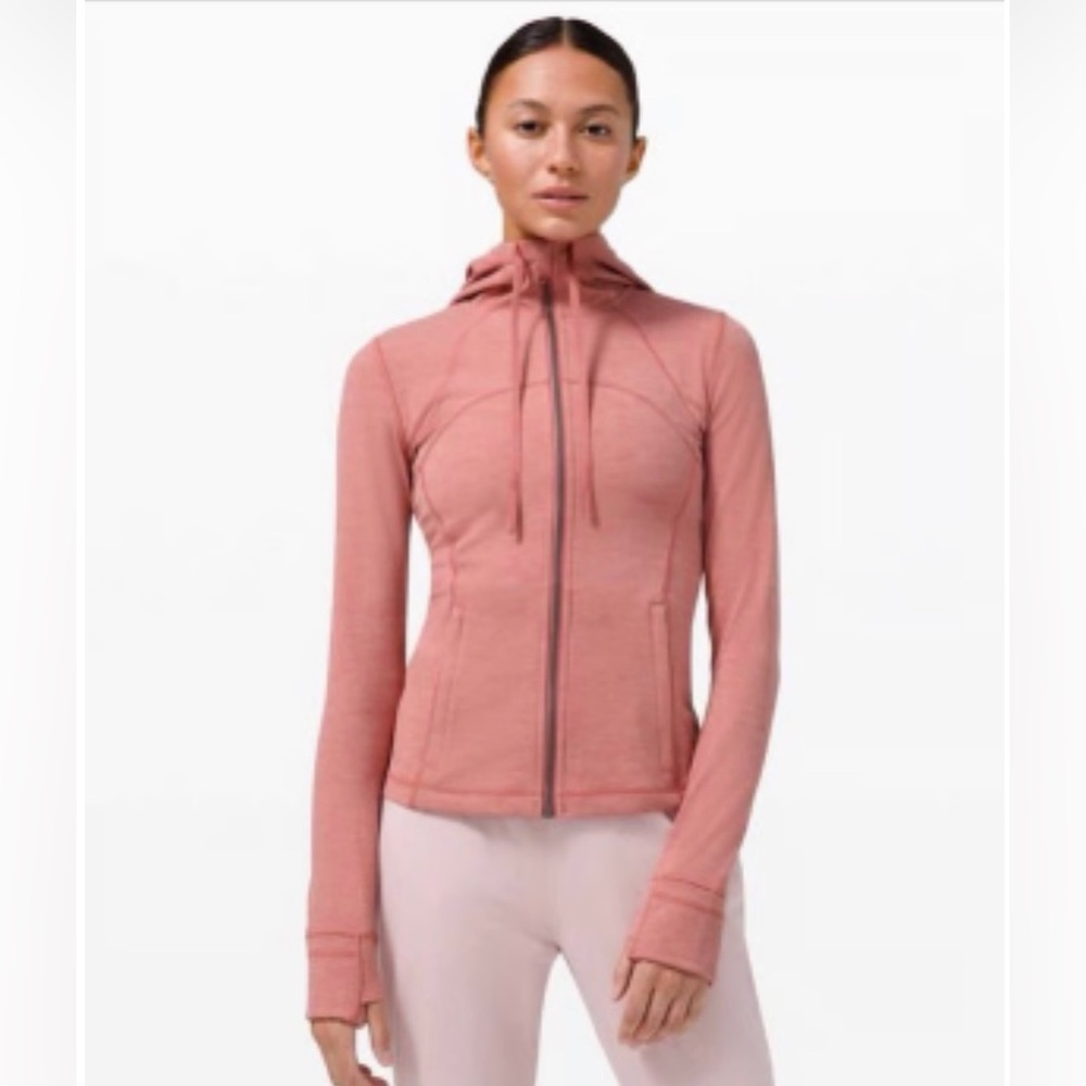🍋 lululemon define hooded jacket brier rose